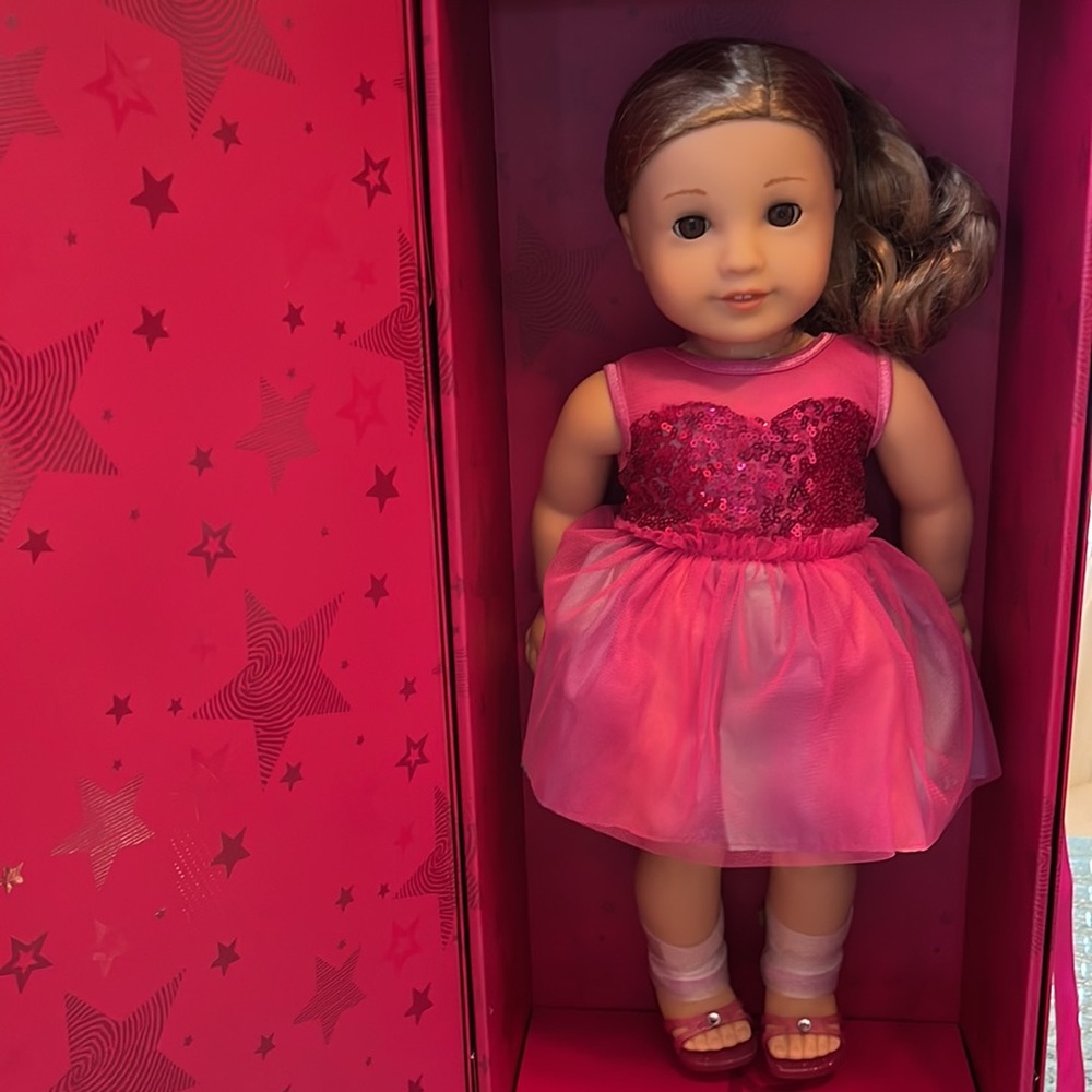 Custom American Girl Doll as seen in Trisha’s YouTube Video NWT - ONLY ONE - Picture 2 of 8